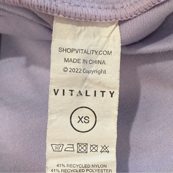 Vitality Daydream V Pant Legging Lilac Marl Size XS - Picture 2 of 9